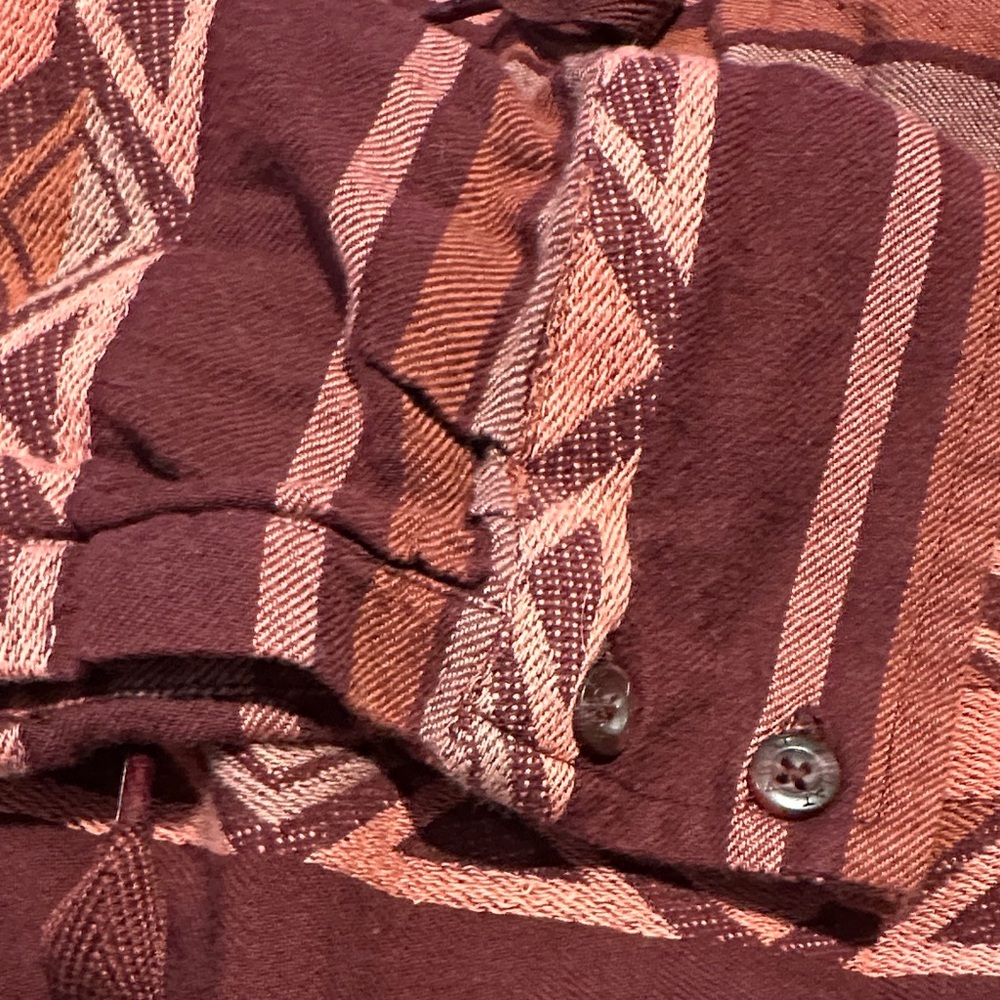 ARIAT-Striped Aztec Hooded Pullover - Picture 6 of 15